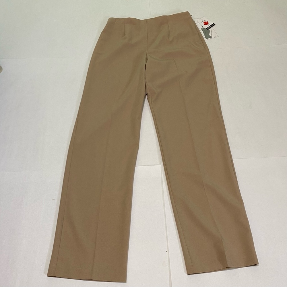 Soft Works Tan Straight-Leg Trousers